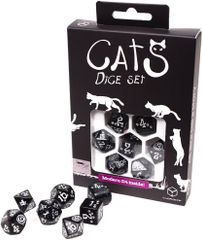 キャッツモダン ダイスセット【星空と猫が彩る幻想的な没頭感】TRPG ボードゲーム 多面体サイコロのサムネイル