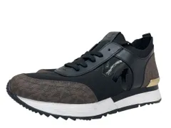 MICHAEL MICHAEL KORS (マイケルマイケルコース) JENKINS ニット スニーカー 24cm 7M ブラック レディース/104のサムネイル