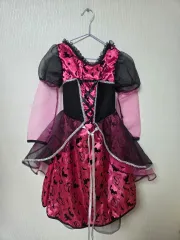 ハロウィーン ピンク 魔女 コスチューム 衣装 M 110 オススメ