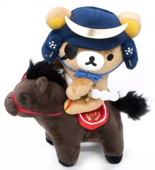 織田信長リラックマ・ぶらさげぬいぐるみ・タグ付き未開封新品／豊臣