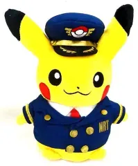 【中古】ぬいぐるみ パイロットピカチュウ ポケモンストア成田空港店Ver. ぬいぐるみ 「ポケットモンスター」 ポケモンストア成田空港店限定 