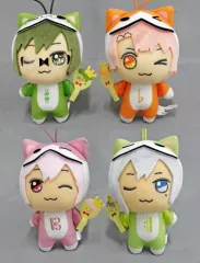 【中古】ぬいぐるみ 全4種セット きらどるぬいぐるみ～第2弾～vol.3 「アイドリッシュセブン×太鼓の達人」