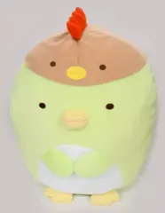 【中古】ぬいぐるみ ぺんぎん? にわとりぬいぐるみXL 「すみっコぐらし」
