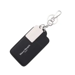 メゾン マルジェラ Maison Margiela キーホルダー SA2UA0013P4745T8013 ブラック レザー キーリング レディース 新品