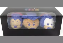 【中古】ぬいぐるみ グーフィー＆マックス＆パワーライン Dance with Goofyセット ぬいぐるみ ミニ(S) 「ディズニー TSUM TSUM -ツムツム-」 ディズニーストア限定