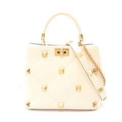 タグ付き新品未使用】Valentino ローマンスタッズ トートバッグ レザー 
