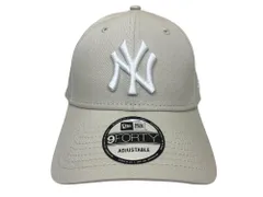 NEWERA (ニューエラ) 9 Forty MLB ニューヨーク ヤンキース YANKEES ベースボールキャップ ビス無し 60471459 F ストーン×ホワイト メンズ/045