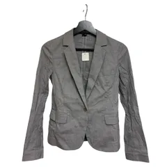  セオリー theory レディース テーラードジャケット ストレッチ キャンバス 00 グレー 01-5104118【ZK102】