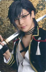 【中古】キャラカード 仲田博喜(明石国行) ランダムふぉとカードA 「ミュージカル『刀剣乱舞』 十周年記念 乱舞博覧会」