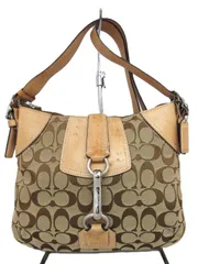 COACH コーチ　No.G06K-10249 シグネチャー　キャンバス　×　レザー　ブラウン