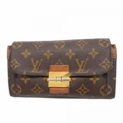 ルイ・ヴィトン(Louis Vuitton) ルイ・ヴィトン 長財布 モノグラム ポルトフォイユエリゼ M60361 キャメルレディース