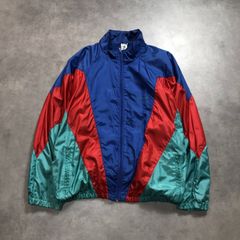 Urban Outfitters ナイロンジャケット NY購入 レトロ 配色 - メルカリ