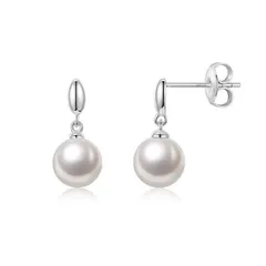 【人気商品】シルバー925 8mm 金属アレルギー対応 パール ピアス ピアス 18金 入学式 母の日 卒業式 プレゼント 結婚式 母の日 ギフト 揺れる 記念日 レディース 還暦祝い 真珠 プレゼント女性