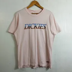 Dickies ディッキーズ Tシャツ 半袖 カットソー ロゴ プリント コットン ピンク L C979