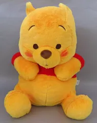 【中古】ぬいぐるみ くまのプーさん FukuFuku ウィンター超超BIGぬいぐるみ 「くまのプーさん」