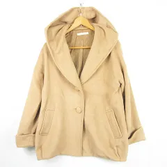 マジェスティックレゴン MAJESTIC LEGON コート フード付き レーヨン Free ベージュ kz9474