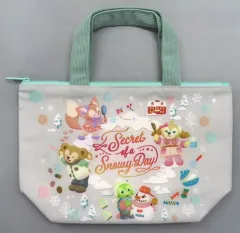 【中古】食器 集合 スーベニアランチケース 「ダッフィー＆フレンズのシークレット・オブ・スノーウィーデイ」 東京ディズニーシー限定 対象メニュー有償特典