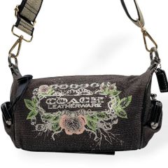 極美品　COACH オールドコーチ 9106 トートバッグ イタリア製　ブラック COACH - 極美品 COACH オールドコーチ 9106 トートバッグ イタリア製
