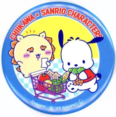 【中古】バッジ・ピンズ シーサー＆ポチャッコ 「ちいかわ なんか小さくてかわいいやつ×サンリオキャラクターズ トレーディングスーパーマーケットな缶バッジ」