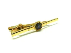 ■美品■ YVESSAINTLAURENT イヴサンローラン タイピン タイクリップ アクセサリー 紳士 ビジネス メンズ ゴールド系 DM5054のサムネイル