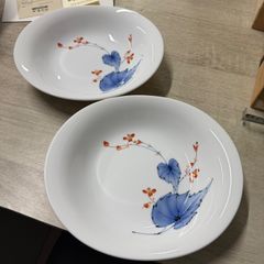香蘭社 相思花 楕円 深皿 2枚組 未使用 - メルカリ