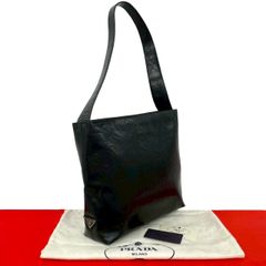 PRADA VITELLO TREND レザーショルダー ギャランティ付ブラック - メルカリ