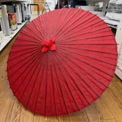 西島商店 舞踊傘 蛇の目傘 赤 和傘 - メルカリ