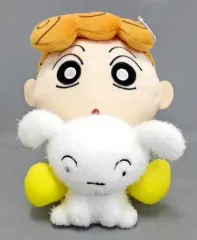 【中古】ぬいぐるみ ひまわり＆シロ ぬいぐるみ～ひまわり＆シロ～ 「クレヨンしんちゃん」 ナムコ限定