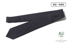 未使用 期間限定お値下げ 伊 AD＆C 英ホランド＆シェリー生地 ネイビー