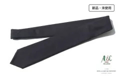 新品 アーディアンドシー AD&C ウールチェックネクタイ 20 グレーのサムネイル