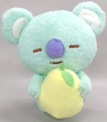 [중고] 봉제인형 KOYA(아르엠) 과일 봉제인형(M) [BT21] 팝업 스토어 로프트 이케부쿠로 한정