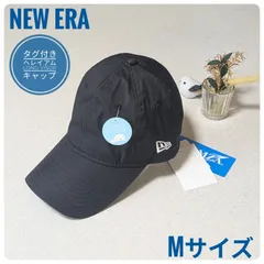 【HEREIAM】ニューエラ　ロングバイザーキャップ　撥水　ブラック　Mサイズ