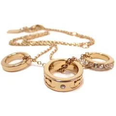 【新品 未使用】コーチ アクセサリー COACH アウトレット ペンダント アクセサリー シグネチャー ロンデル ネックレス CI902 GLD