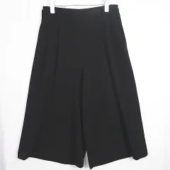 ニコアンド Niko and.. ワイドイージーパンツ ブラック 2sa6432