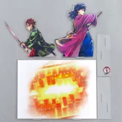 【中古】アクリルスタンド・アクリルパネル 竈門炭治郎＆冨岡義勇 『繋ぐ』ビッグアクリルスタンドキット 「劇場版 鬼滅の刃 無限城編 炭治郎と義勇 WEBSHOPくじ」 A賞 C106グッズ