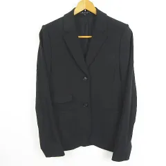 セオリー Theory テーラード 2B ジャケット ナイロン ストレッチ 2 ブラック kz12292