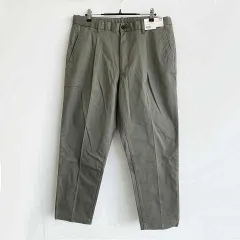 UNIQLO　ユニクロ　イージーアンクルパンツ　グリーン　Lサイズ　□□