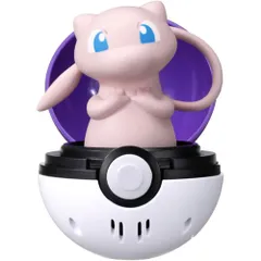 【新品・送料無料】 ポケットモンスター ぴょこぷにゅ ミュウ (ポケモン モンスターボール フィギュア)