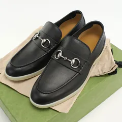 GUCCI グッチ ビット ローファー ホースビット 782672 その他靴 レザー【中古】 メンズ