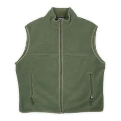 パタゴニア PATAGONIA 00s 2004年製 シンチラフリースベスト F4 アウトドア 定番 USA ヴィンテージ アメリカ 古着 メンズ ベスト ジレ オリーブ XL【中古】