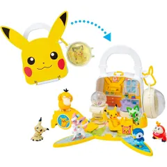 【新品・送料無料】 ポケットモンスター モンコレ なかよしおへやバッグ ピカチュウ