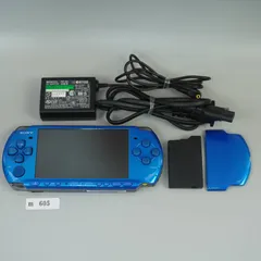【ｍ605】SONY PSP 3000 本体 バイブラントブルー　動作確認済み