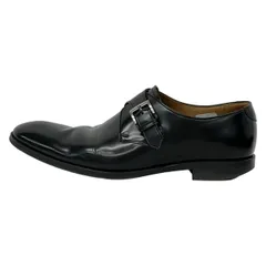 REGAL(リーガル) シューズ 27 A メンズ - 黒 モンクストラップ レザー