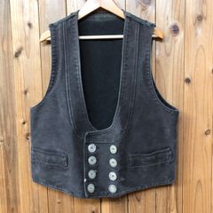 Trader Vicチマヨ オルテガ柄ブラック スエードレザーベスト - メルカリ