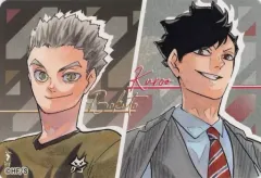 【中古】マグネット・磁石 黒尾鉄朗＆木兎光太郎 「ハイキュー!!展 FINAL マグネットステッカーコレクション」