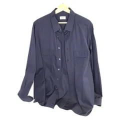 ★【Brioni/ブリオーニ】　ワイシャツ　ネイビー　紺色　XXLサイズ　長袖シャツ　メンズのサムネイル