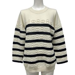 GUCCI グリーンクリスタル ラインストーン GG柄 スウェット カットソー 