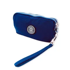 【新品】 3ファスナー ポーチ オシャレ かわいい 多機能 コンパクト収納 大容量 小物入れ 化粧 旅行用 小物整理 おしゃれデザイン レディース ファスナー付き ポケット豊富 軽量 耐久性 持ち運び便利 バッグインバッグ 学生用 大人用 ギフトに最適 カ 1