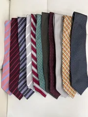 送料無料！！ネクタイ11本セット　中古ネクタイセット　#80331MOAMT