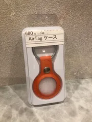 Apple AirTag ケース オレンジ airtag-034【J】